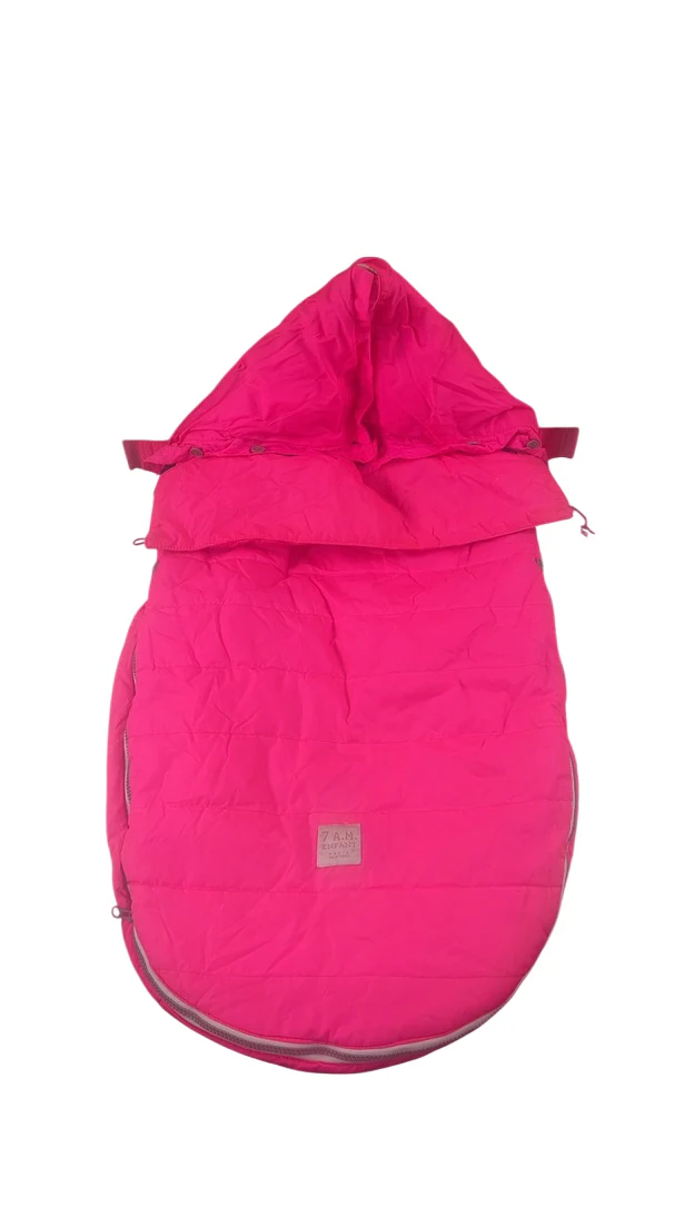 7 A.M. Enfant Bee Pod Baby Bunting Bag, Pink - Image 2