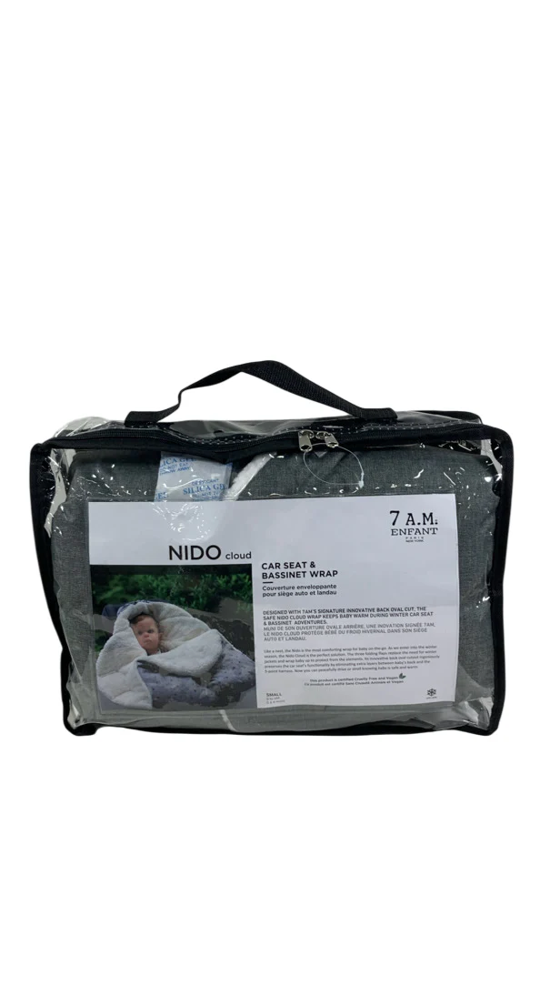 7 A.M. Enfant Nido Cloud, Heather grey, Small (0-6 Months) - Image 2