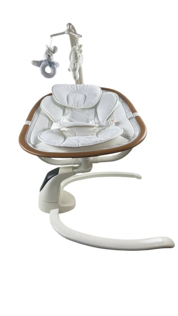 Angelbliss Electric Baby Swing with Cry Detection, White - Image 4