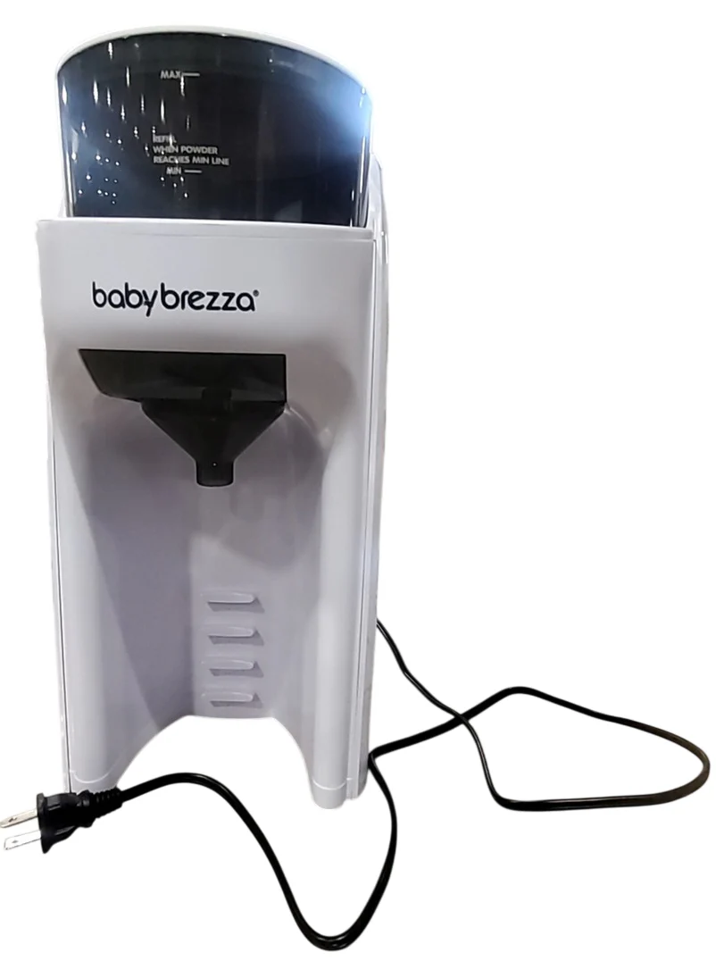 Baby Brezza Formula Pro Advanced Baby Formula Dispenser, White on White