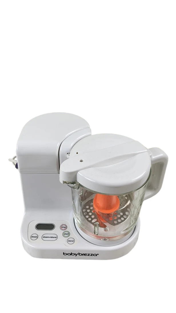 Baby Brezza Glass One Step Baby Food Maker, White - Image 2