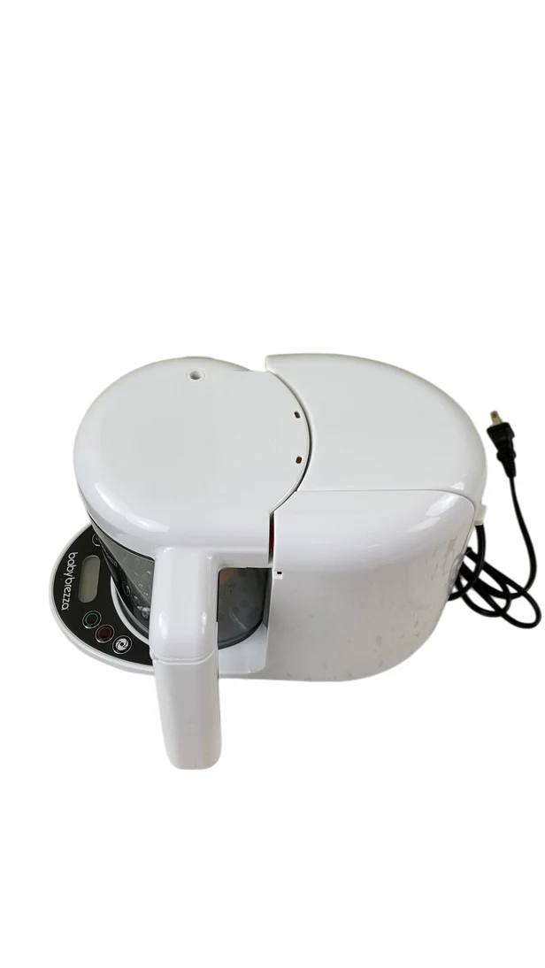 Baby Brezza One Step Food Maker Deluxe, White on Black - Image 5