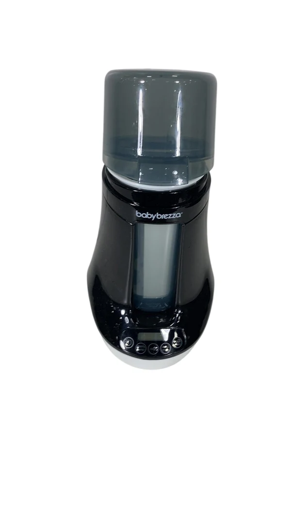 Baby Brezza Safe + Smart Bottle Warmer, Black on White - Image 3