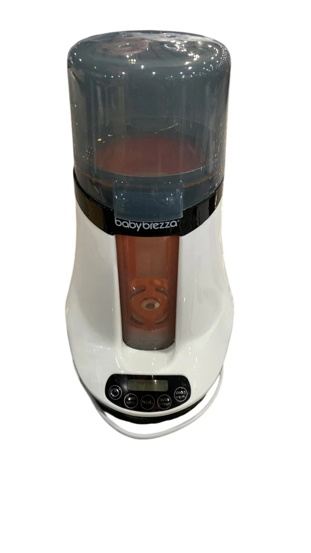 Baby Brezza Safe + Smart Bottle Warmer, White on Black - Image 2