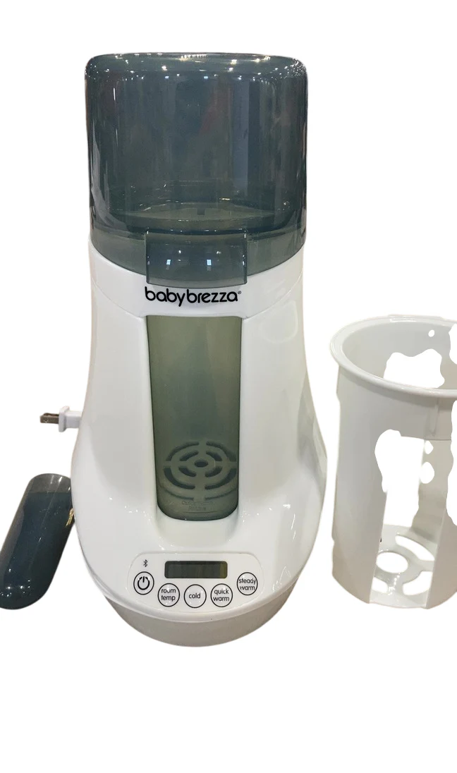 Baby Brezza Safe + Smart Bottle Warmer, White on White - Image 3