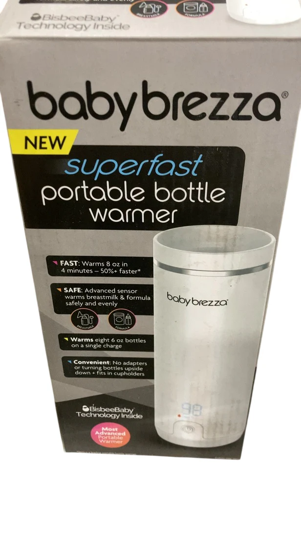 Baby Brezza Super Fast Portable Bottle Warmer, White - Image 5
