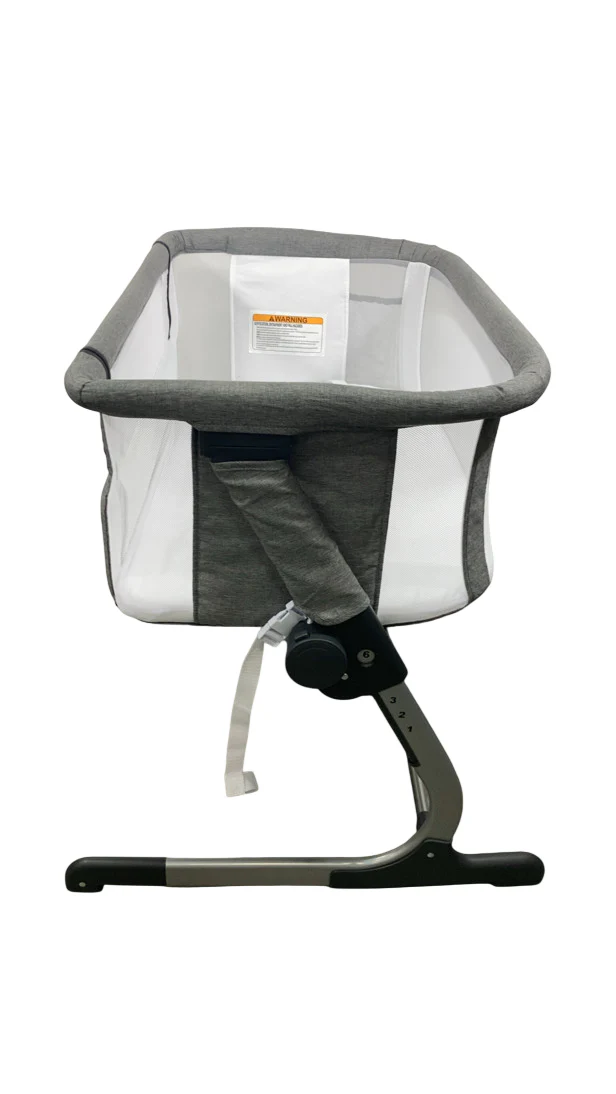 Baby Delight Beside Me Dreamer Bassinet & Bedside Sleeper, Charcoal Tweed - Image 2