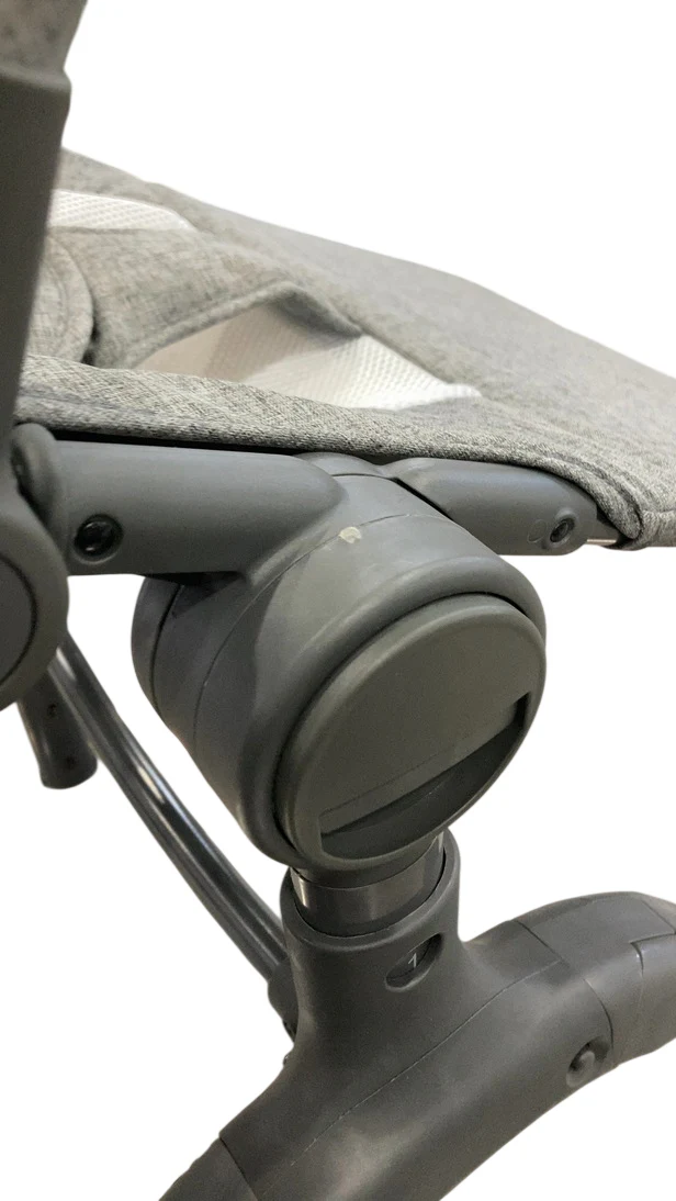 Baby Delight Bloom Soothing Adjustable Lounger, Charcoal Tweed - Image 5