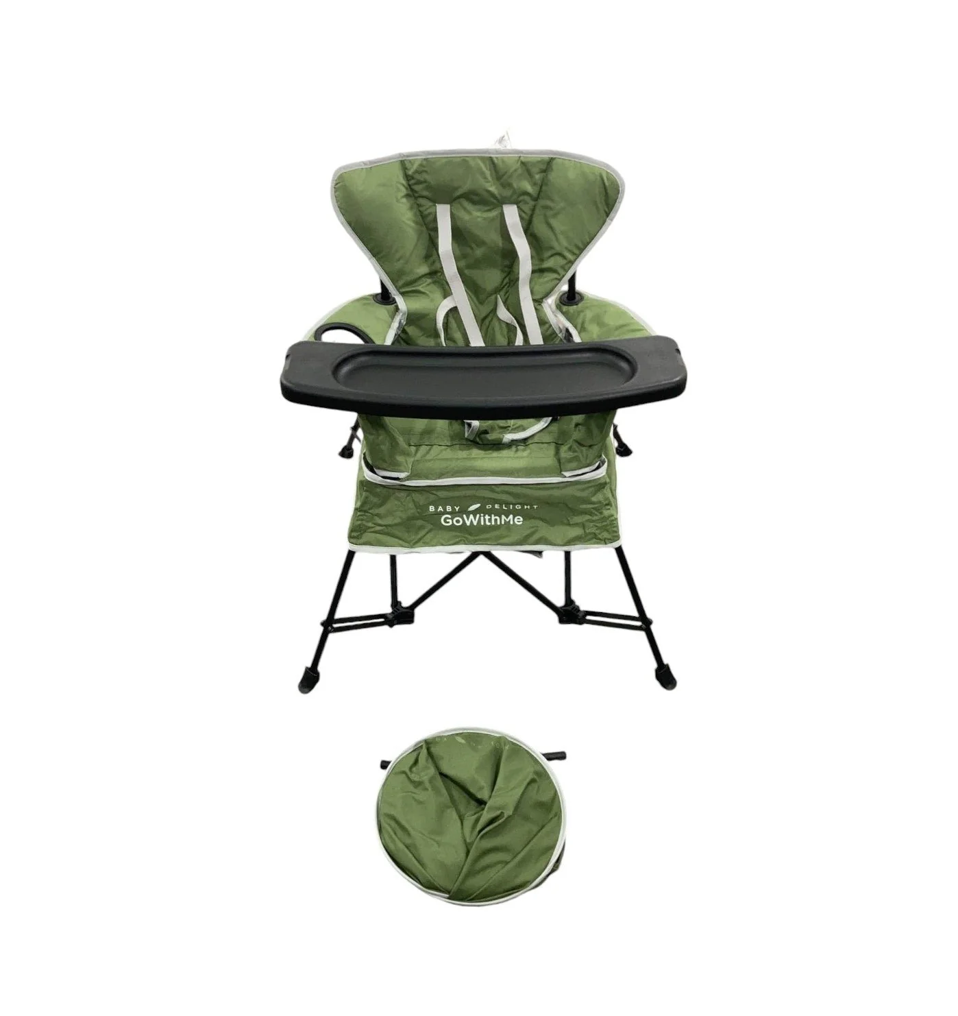 Baby Delight Go with Me Venture Deluxe Portable Chair, Moss Bud - Image 2