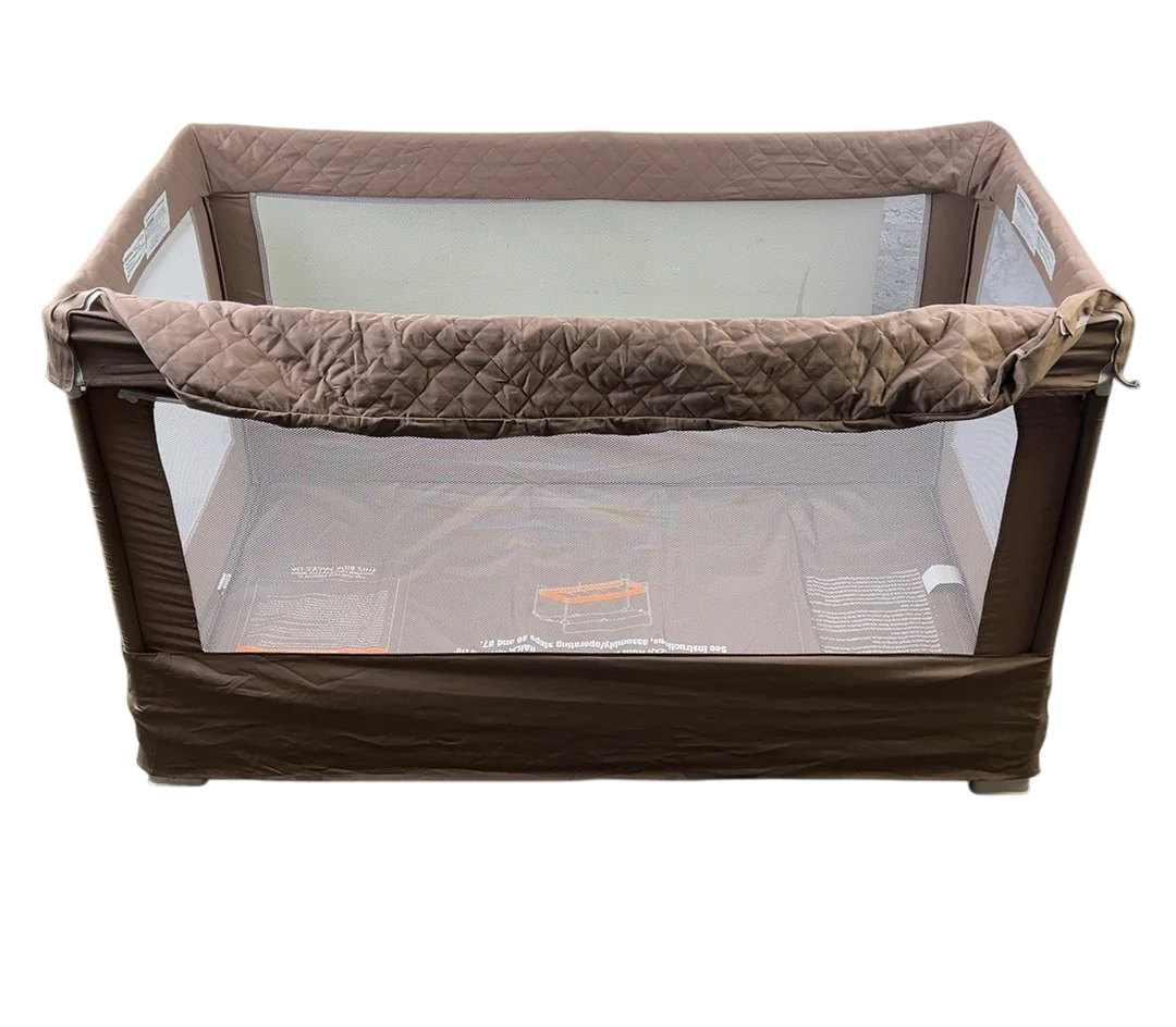 Baby Delight Lunaire Full Size Mesh Crib and Playard, Organic Mocha - Image 4