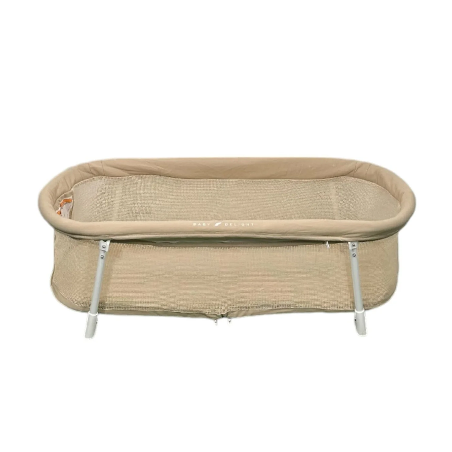Baby Delight Snuggle Nest Portable Infant Bassinet, Organic Oat - Image 3