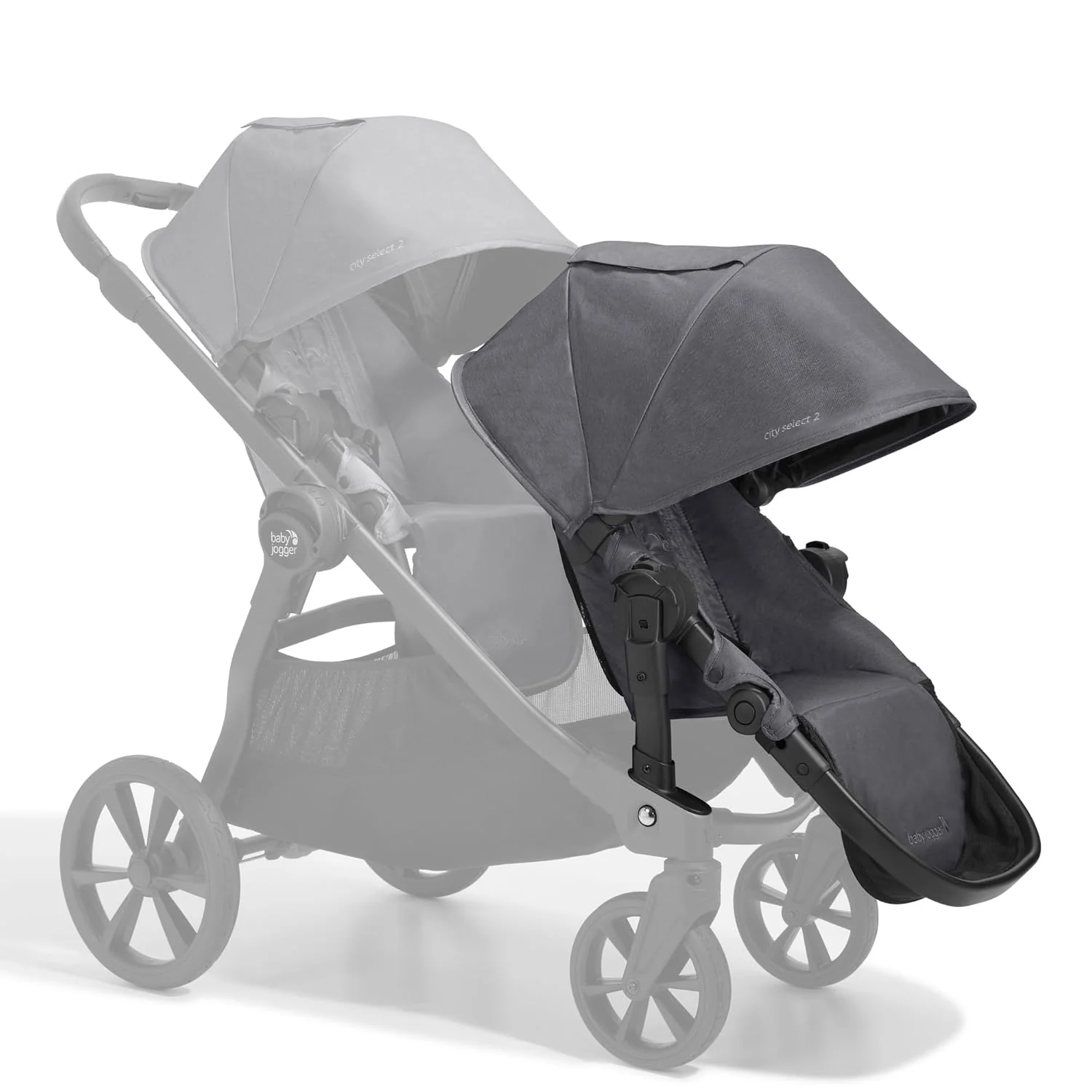 Baby Jogger City Select 2 Second Seat Kit, Radiant Slate - Image 2