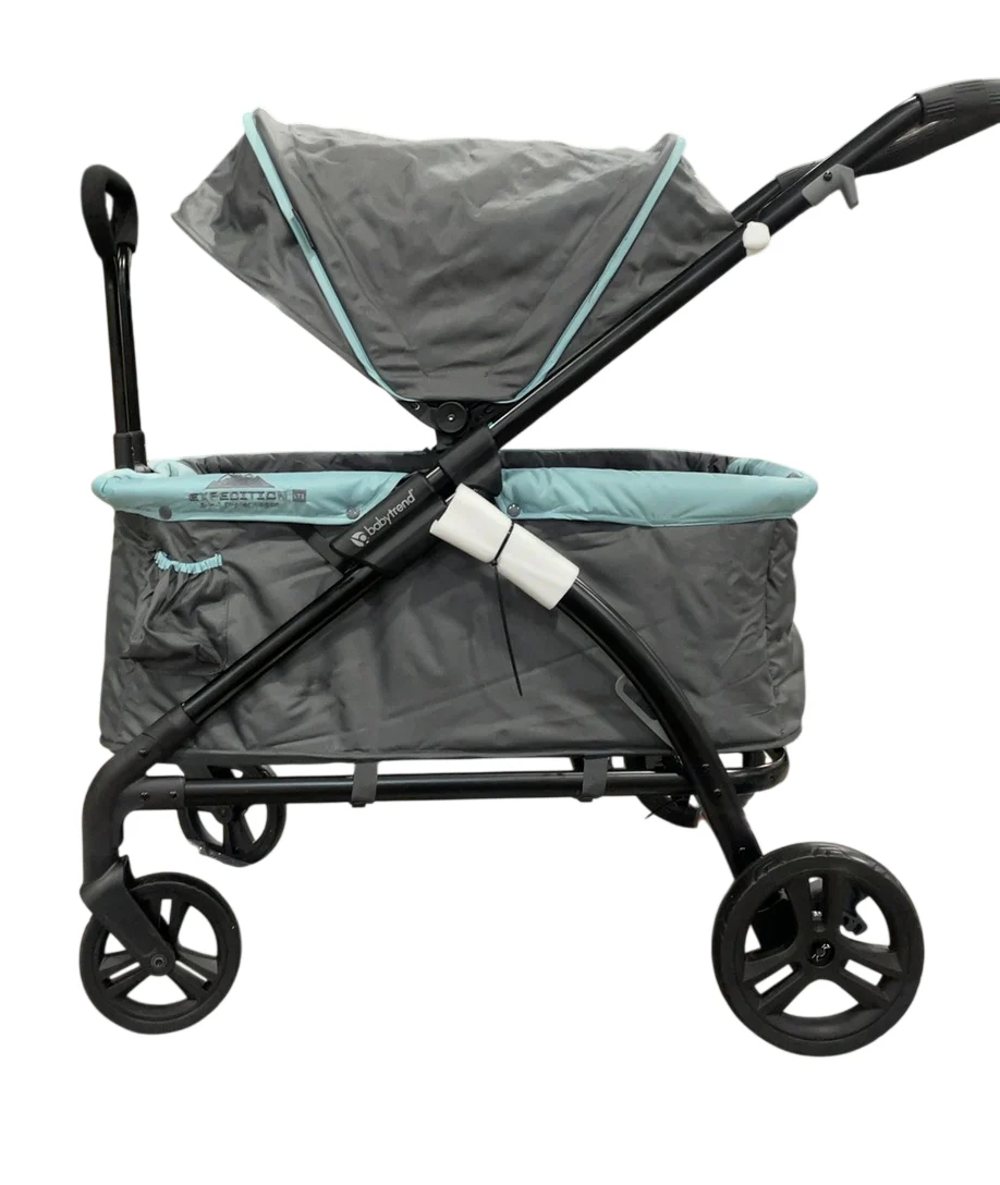 Baby Trend Expedition 2-in-1 Stroller Wagon Plus, 2024, Desert Blue - Image 2