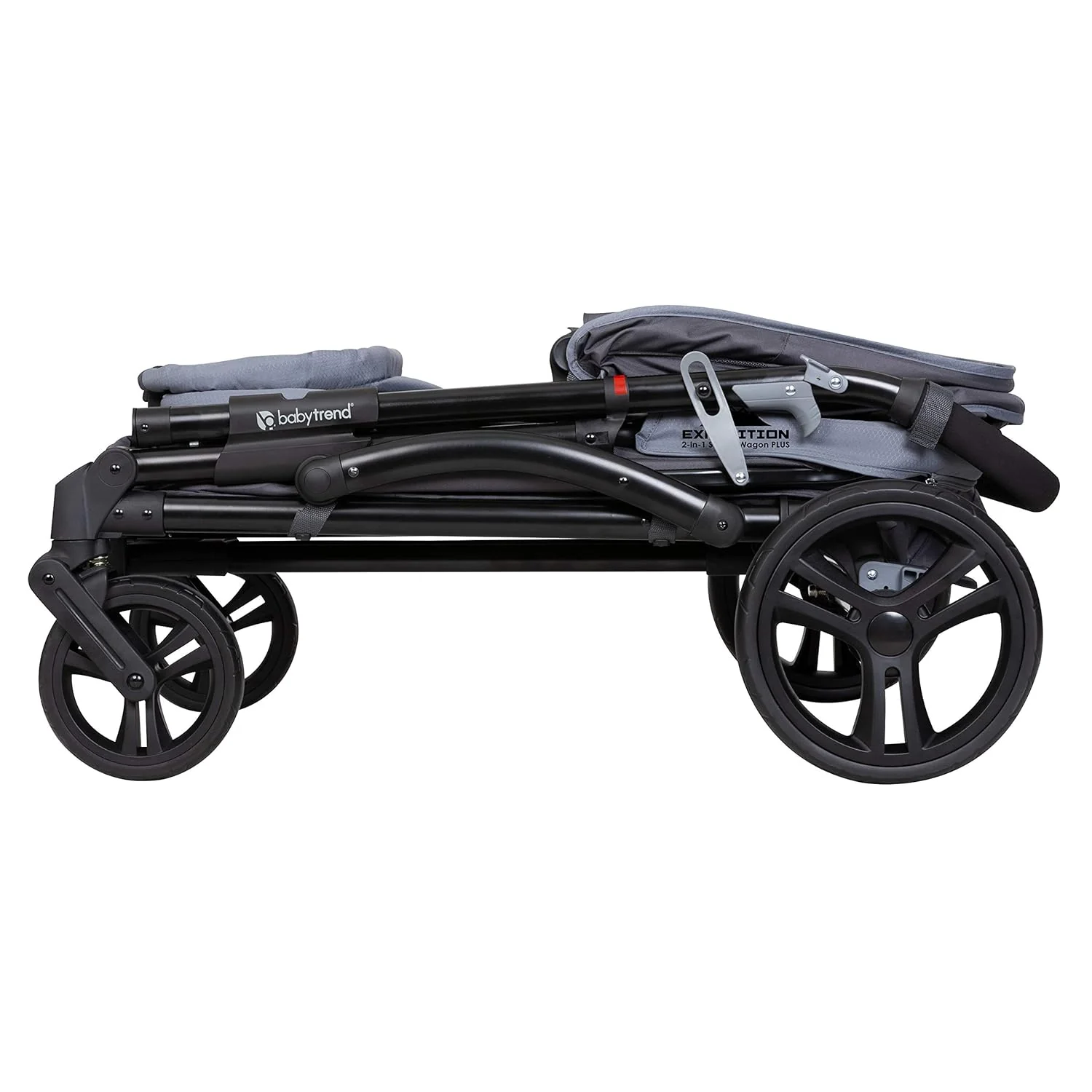 Baby Trend Expedition 2-in-1 Stroller Wagon Plus, Ultra Grey, 2024 - Image 3