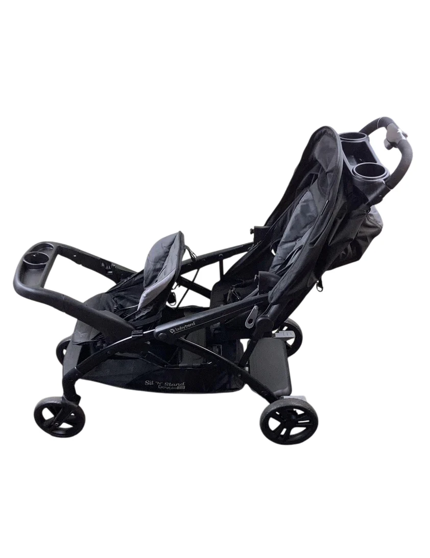 Baby Trend Sit N' Stand Double 2.0 Stroller, 2024, Madrid Black - Image 5