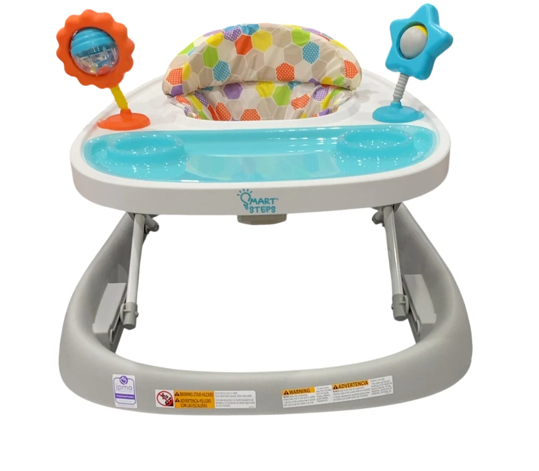Baby Trend Smart Steps Activity Walker, Hexagon Dots - Image 2
