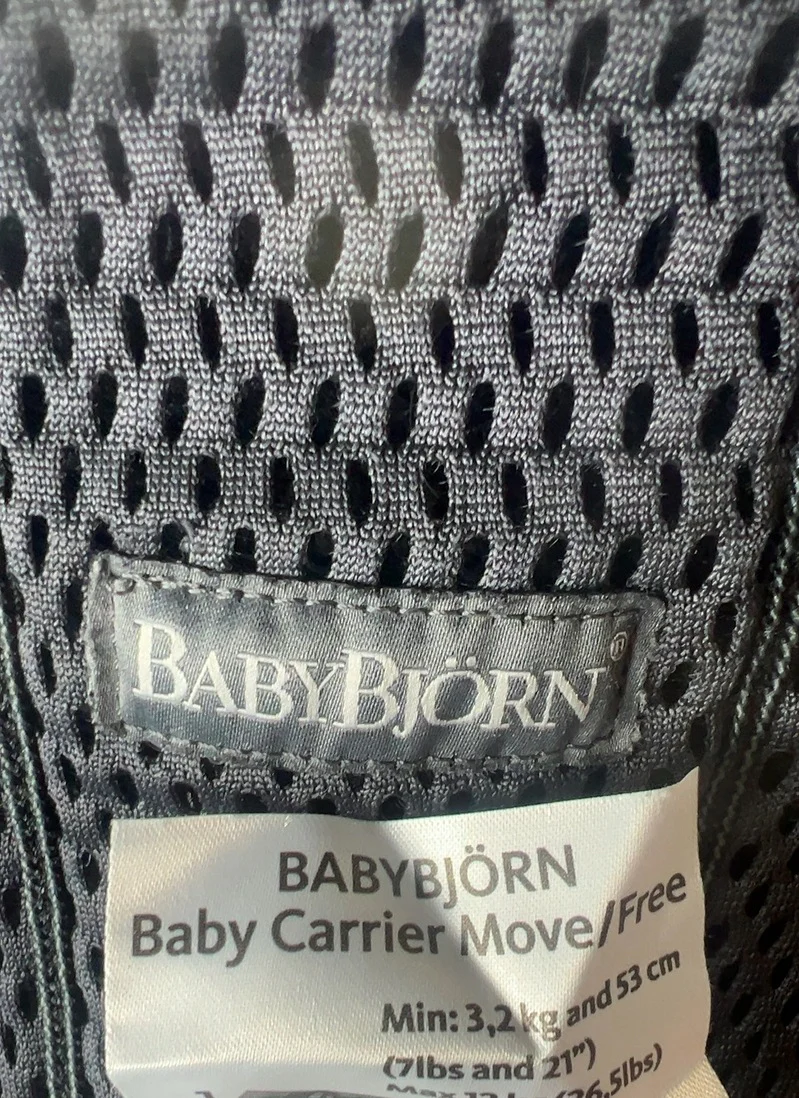BabyBjorn Baby Carrier Free 3D Mesh, Anthracite - Image 6