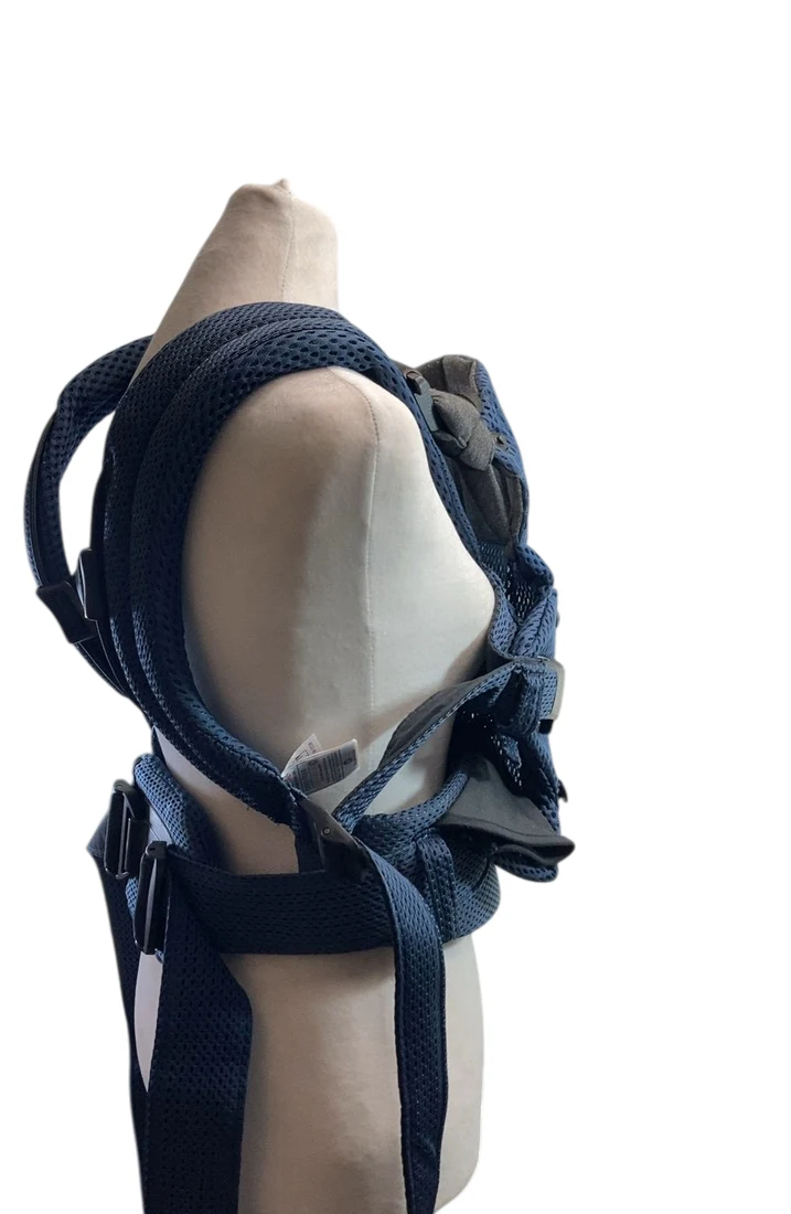 BabyBjorn Baby Carrier Harmony, 3D Mesh, Navy Blue - Image 4