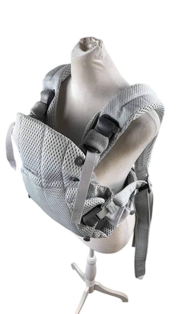 BabyBjorn Baby Carrier Harmony, 3D Mesh, Silver - Image 5