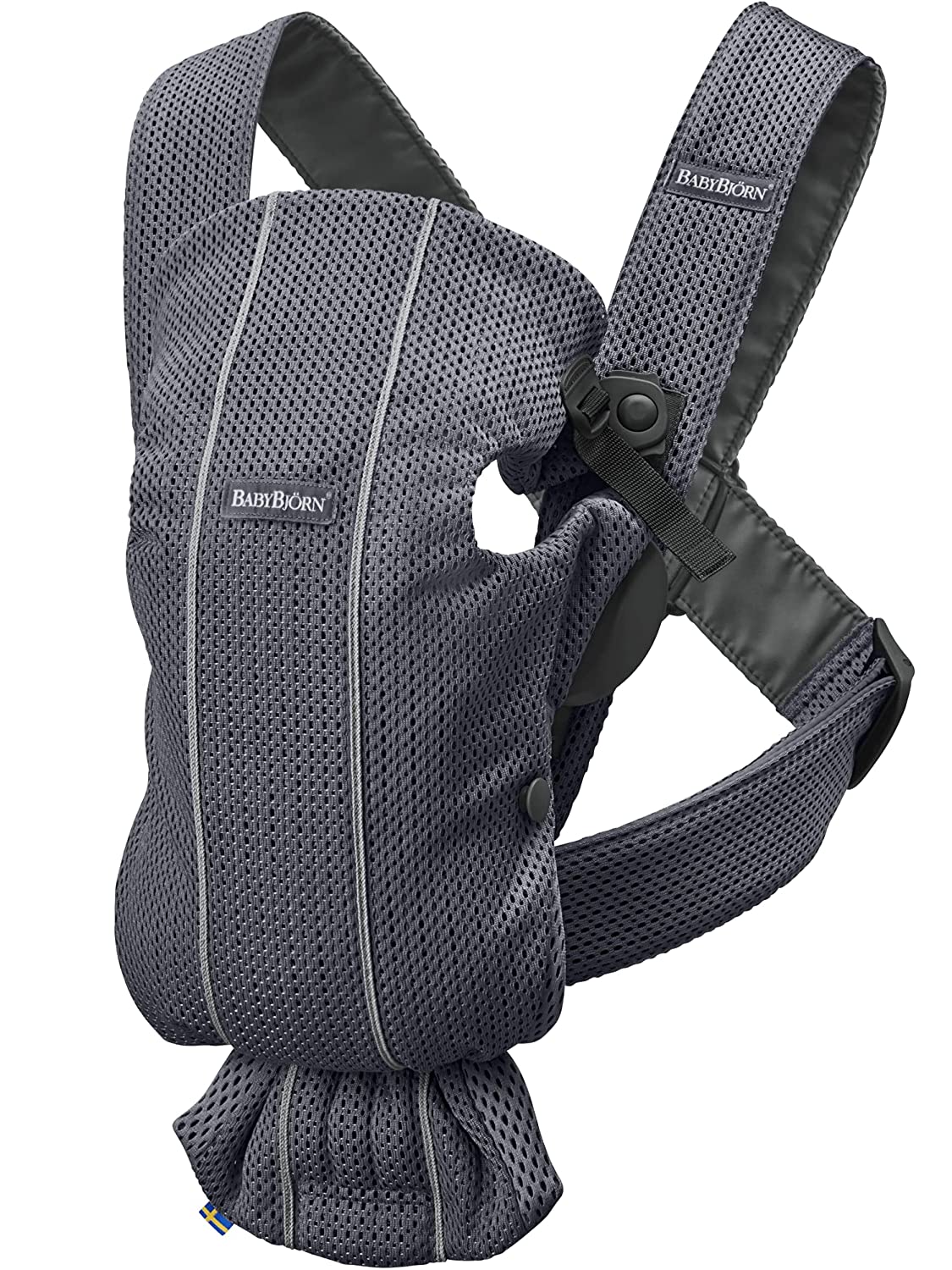 BabyBjorn Baby Carrier Mini, Anthracite 3D Mesh - Image 5