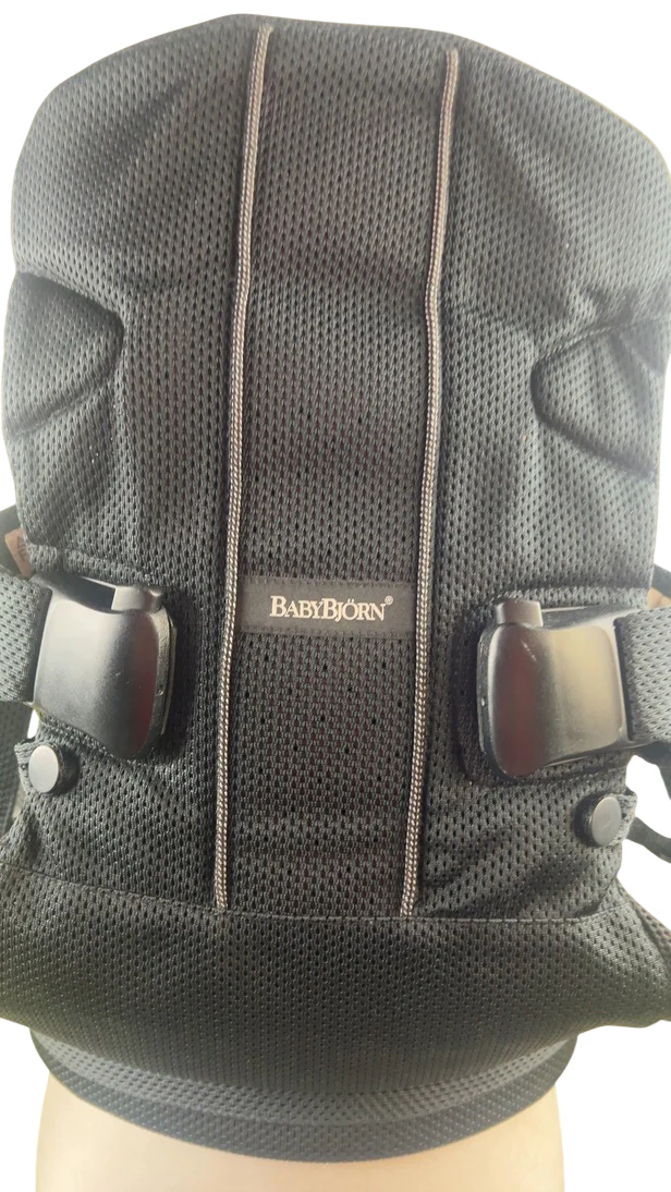 BabyBjorn Baby Carrier One, Black Mesh - Image 5