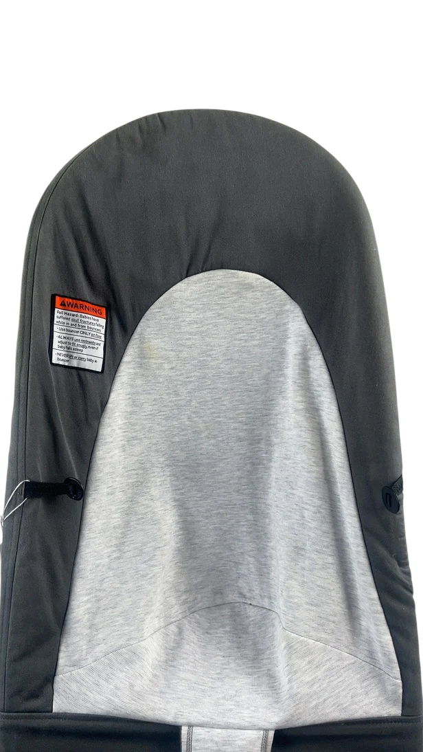BabyBjorn Bouncer Balance Soft, Black Frame, Dark Gray/Gray - Image 5