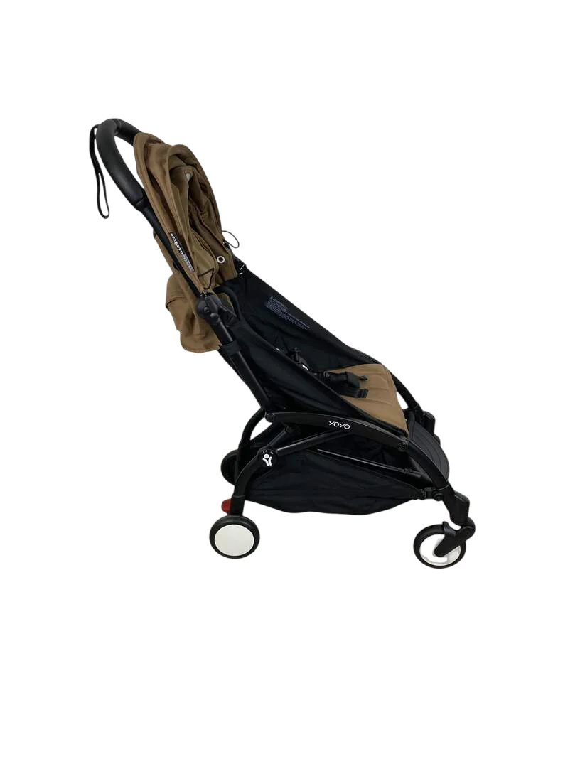 Babyzen YOYO2 Complete Stroller, 2023, Black with Toffee - Image 4