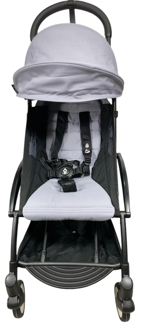 Babyzen YOYO2 Complete Stroller, 2024, Black with Stone - Image 3
