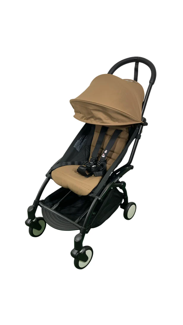 Babyzen YOYO2 Complete Stroller, 2024, Black with Toffee - Image 5