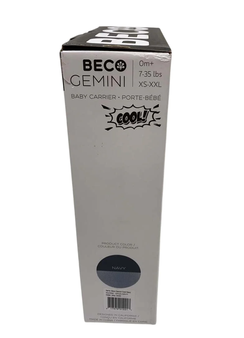 Beco Gemini Baby Carrier, Cool Mesh Navy - Image 8