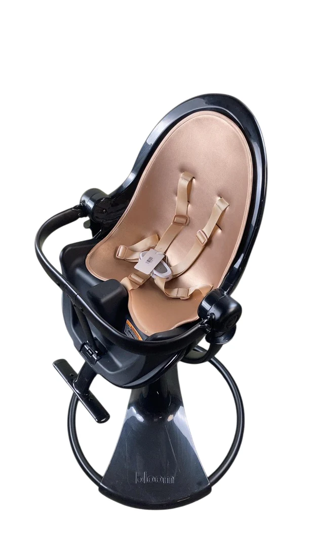Bloom Fresco High Chair, Black, Rose Gold - Image 6