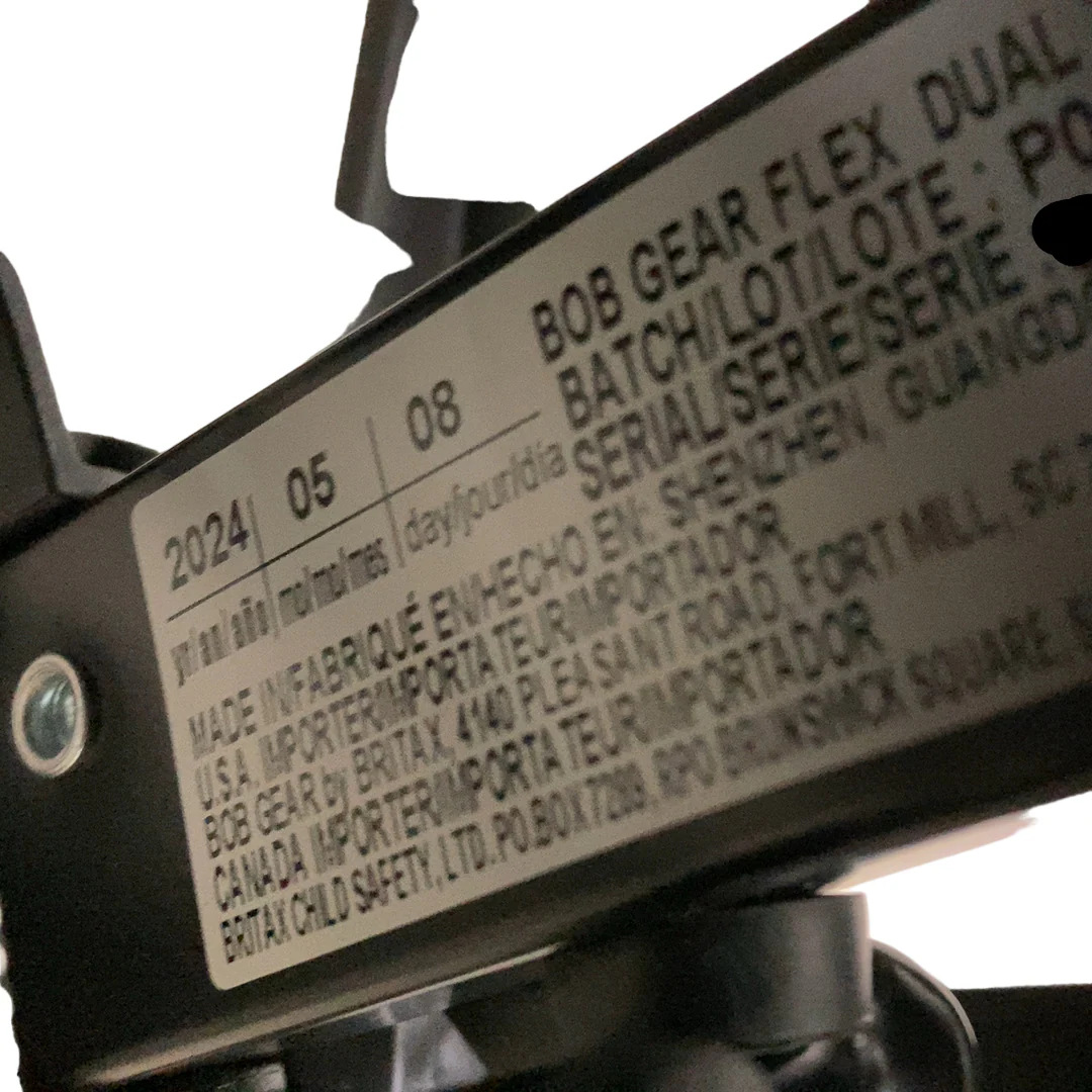 BOB Revolution Flex 3.0 Duallie Stroller, Graphite Black, 2024 - Image 8