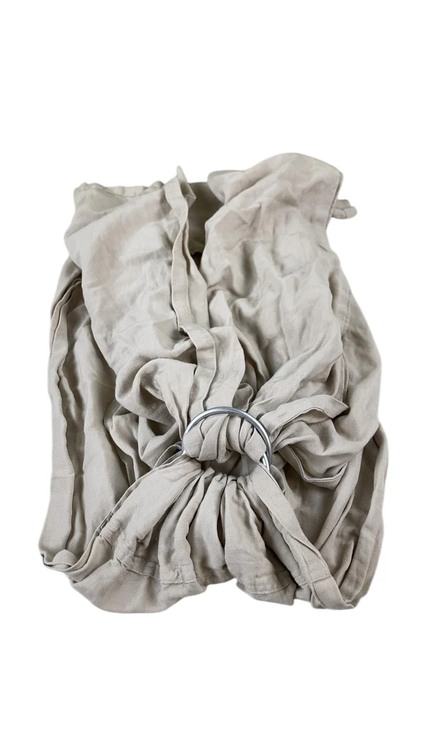 Boba Ring Sling Baby Carrier, Linen Pampas - Image 2