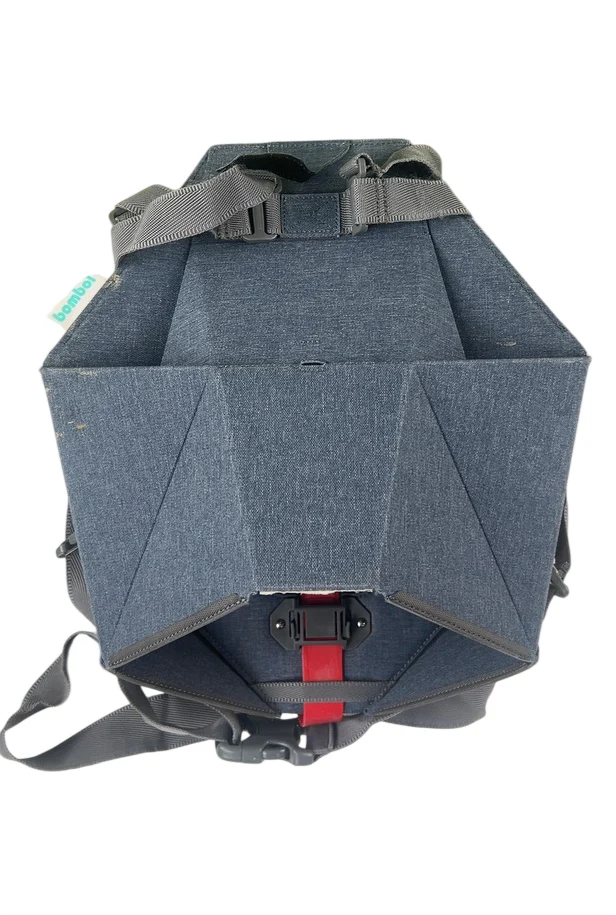 Bombol Pop-Up Booster, Denim Blue, No Arms - Image 5