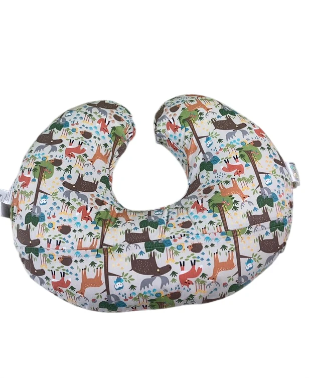 Boppy Nursing and Infant Support Pillow, Earth Tone Woodland - Image 3