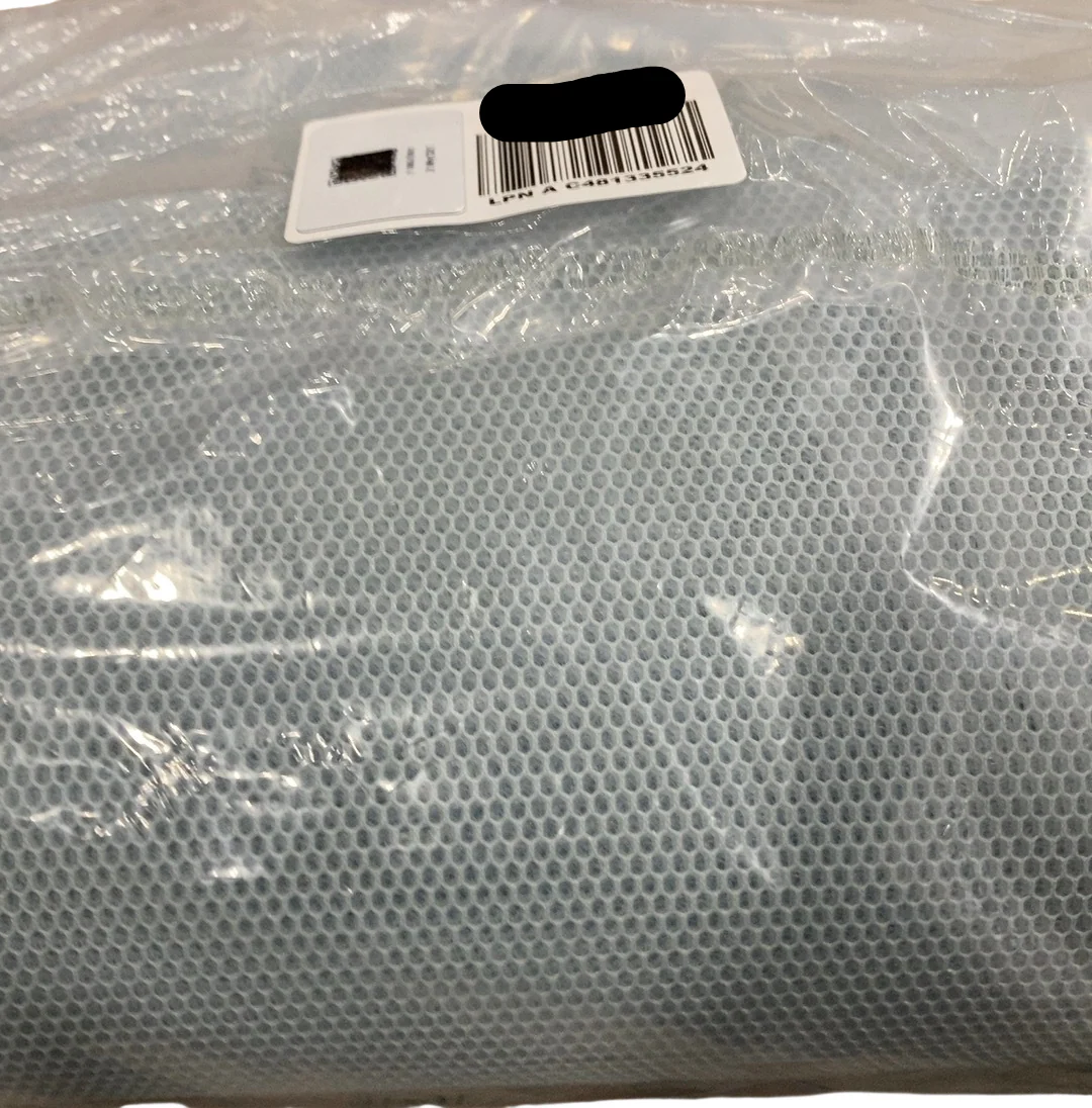 Breathable Baby Mesh Crib Liner, Light Blue, Full Size/4 Sides - Image 3