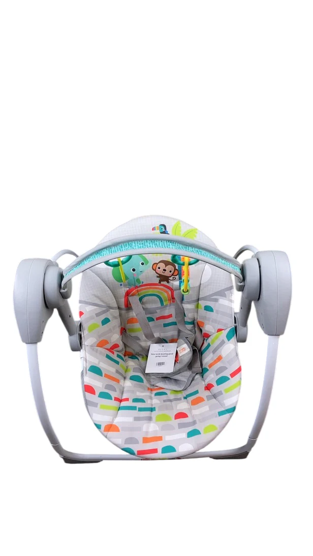 Bright Starts Portable Swing, Playful Paradise - Image 3