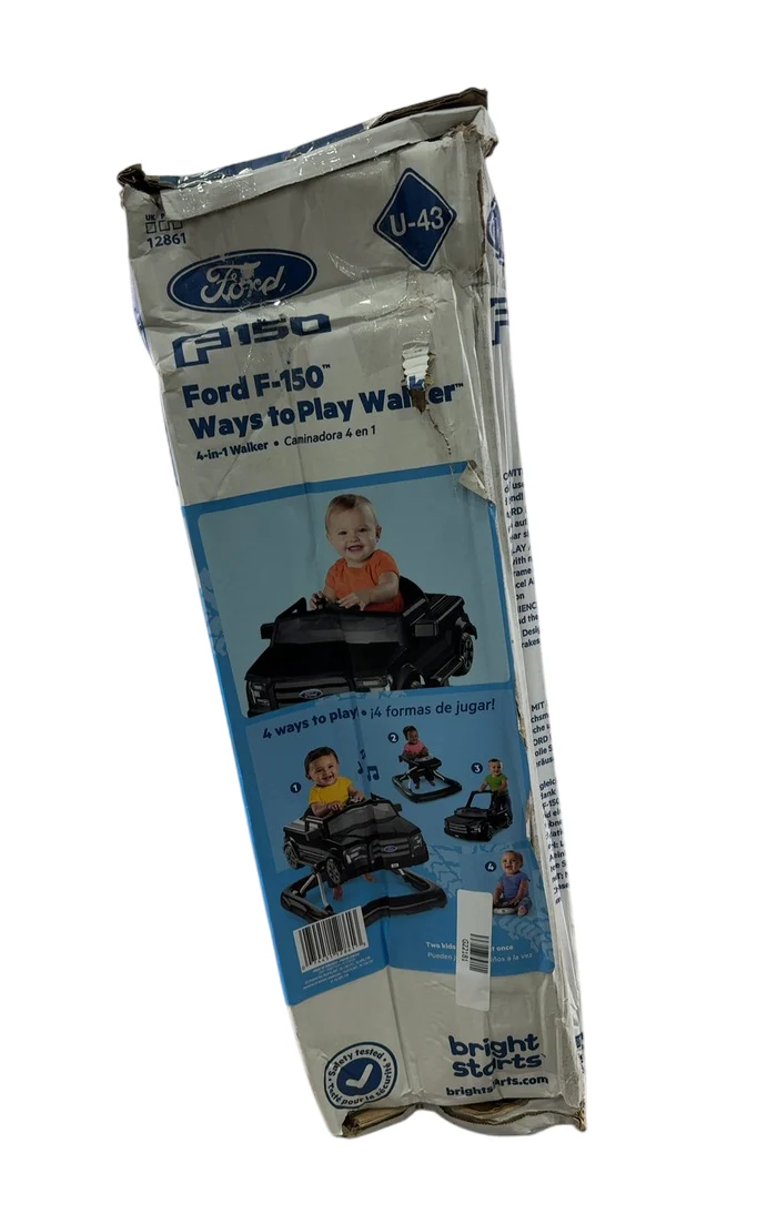 Bright Starts Ways To Play 4-In-1 Baby Activity Walker, Agate, Ford F-150 - Image 4