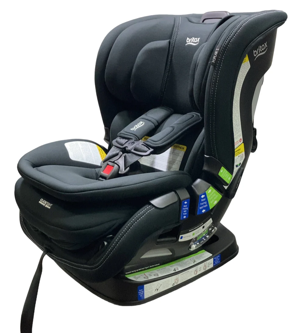 Britax Poplar S Convertible Car Seat, 2024, Onyx