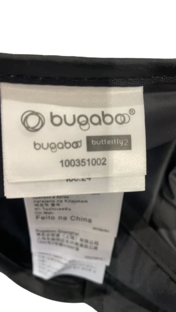 Bugaboo Butterfly Rain Cover, Black - Image 3