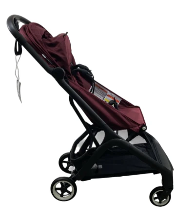 Bugaboo Butterfly Stroller, 2024, Black, Dark Cherry, Dark Cherry - Image 3