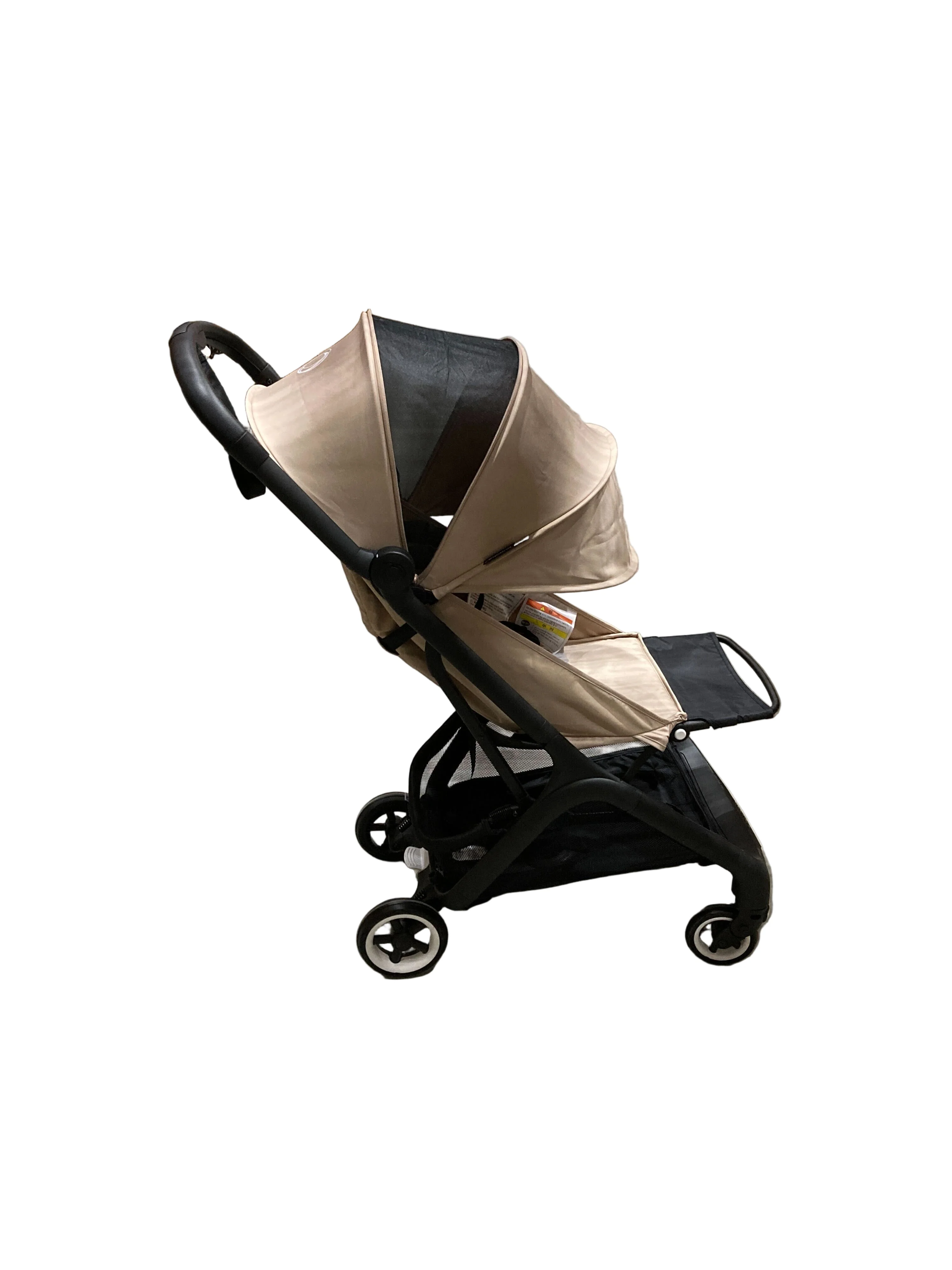 Bugaboo Butterfly Stroller, 2024, Black, Desert Taupe, Desert Taupe - Image 4