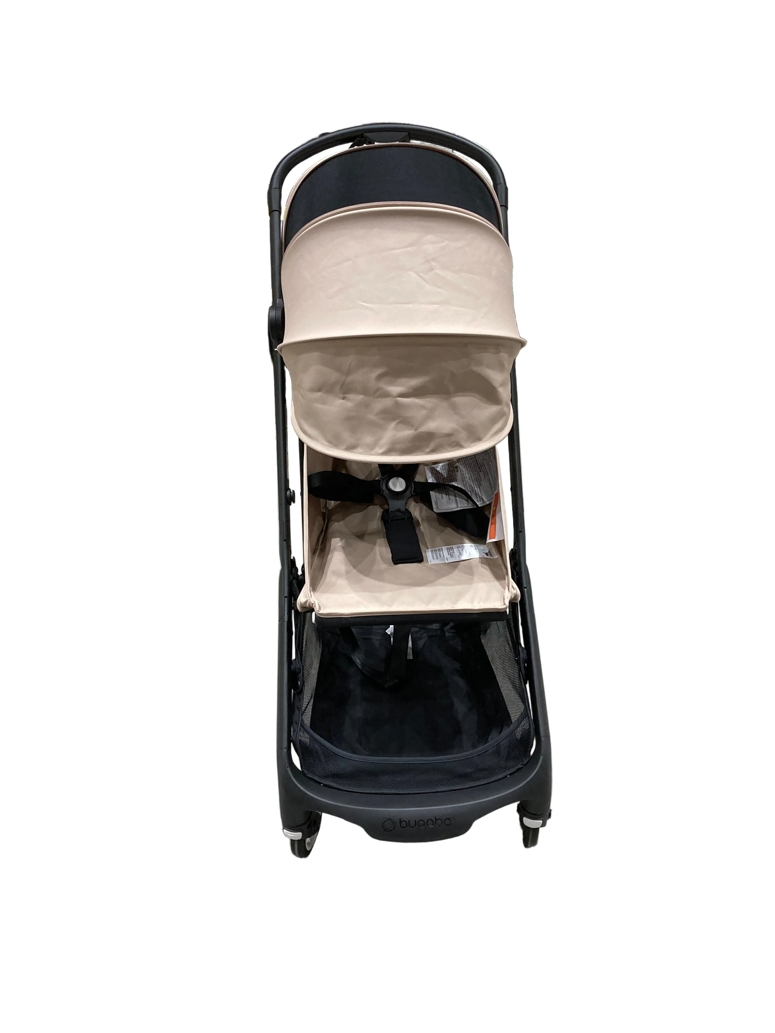 Bugaboo Butterfly Stroller, 2024, Black, Desert Taupe, Desert Taupe - Image 5