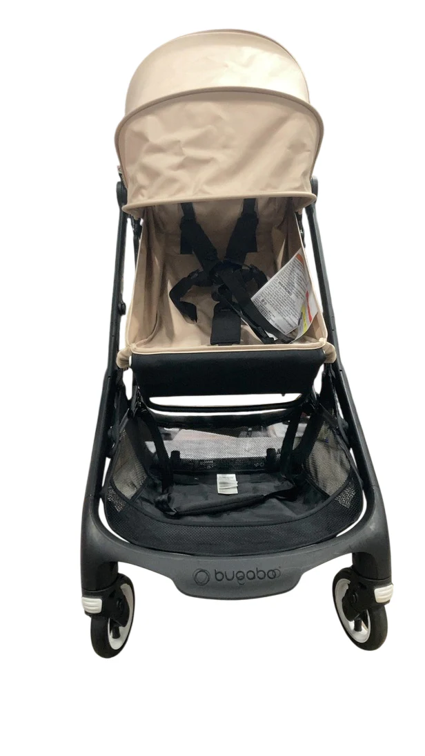 Bugaboo Butterfly Stroller, 2024, Black, Desert Taupe, Desert Taupe - Image 4