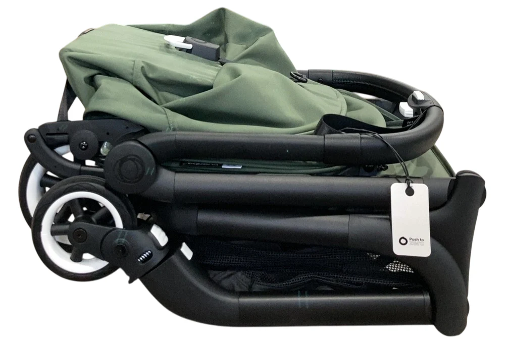 Bugaboo Butterfly Stroller, 2024, Black, Forest Green, Forest Green - Image 10
