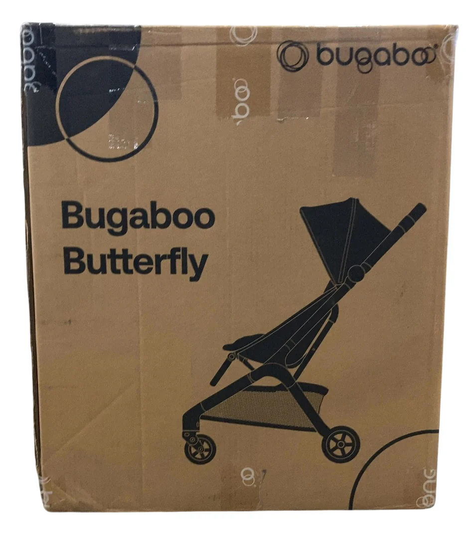 Bugaboo Butterfly Stroller, 2024, Black, Stormy Blue, Stormy Blue - Image 11