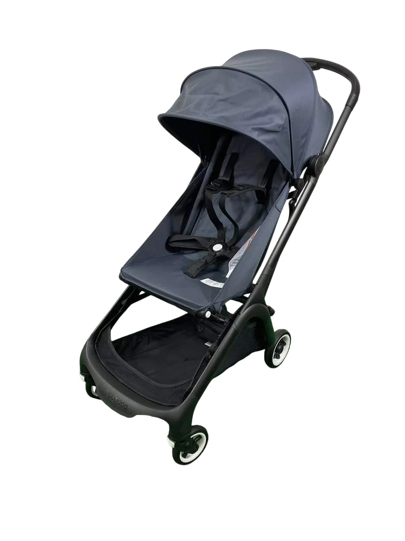 Bugaboo Butterfly Stroller, 2024, Black, Stormy Blue, Stormy Blue - Image 3