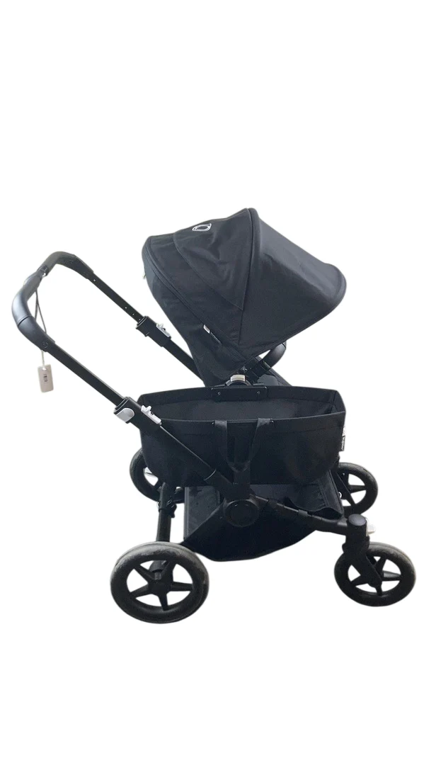 Bugaboo Donkey 5 Mono Stroller, 2024, Black, Black, Midnight Black - Image 3
