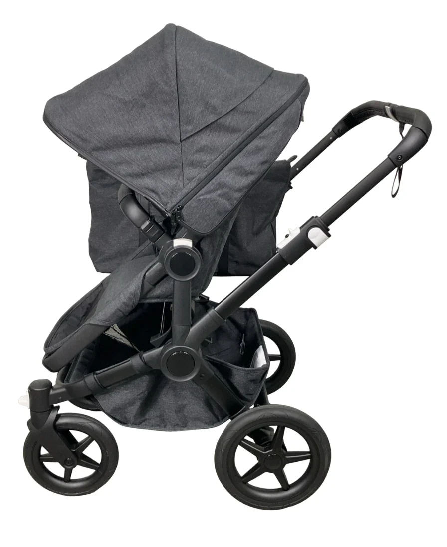 Bugaboo Donkey 5 Mono Stroller, 2025, Black, Washed Black, Washed Black - Image 3