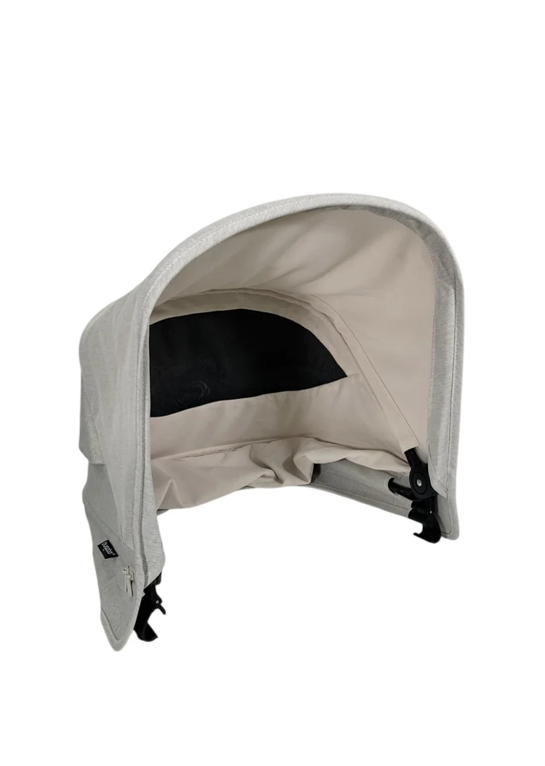 Bugaboo Donkey 5 Sun Canopy, Misty White - Image 2